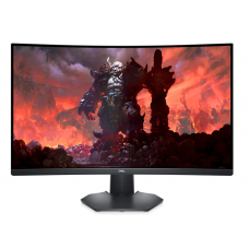 Dell 31.5" S3222DGM Curved LCD Bk/Bk (VA; 16:9; 350 cd/m2; 3000:1; 2560x1440x165Hz; 1ms; 178/178; AMD Free Sync; DP 1.2, 2xHDMI2.0; Tilt; HAS; VESA)