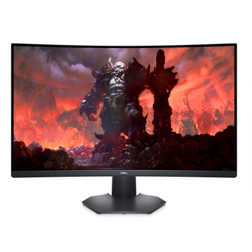 Dell 31.5" S3222DGM Curved LCD Bk/Bk (VA; 16:9; 350 cd/m2; 3000:1; 2560x1440x165Hz; 1ms; 178/178; AMD Free Sync; DP 1.2, 2xHDMI2.0; Tilt; HAS; VESA)