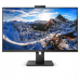 31,5" Philips 329P1H 3840x2160@60Гц IPS LED 16:9 4ms DP HDMI USB-C 4*USB-A 50М:1 1000:1 178/178 350cd Webcam HAS Pivot Swivel Tilt LowBlue 2*Speakers5W Black