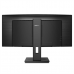 34" Philips 346B1C изогнутый 3440x1440 100Гц VA W-LED 21:9 5ms(GtG) HDMI DP USB-C USB-B 4*USB3.2 RJ45 80M:1 3000:1 178/178 300cd Tilt Speakers Black