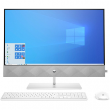 HP Pavilion I 27-d0033ur Touch 27" FHD(1920x1080) Core i5-10400T, 8GB DDR4 2666 (1x8GB), SSD 512Gb, nVidia Gef MX350 4GB, no DVD, kbd&mouse wireless, 5MP Webcam, White, Win10, 1Y Wty, repl. 14Q46EA