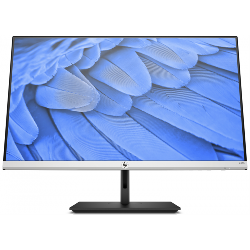 HP 24fh Monitor 1920x1080 FHD, IPS, 16:9, 300 cd/m2, 1000:1, 5ms, 178°/178°, VGA, HDMI, FreeSync, 3-Sided Microedge, 75 Hz, height, Black&Silver