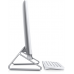 Dell Inspiron AIO 5400 23,8" FullHD IPS AG Touch, Core i7-1165G7, 16Gb, 256GB SSD Boot Drive + 1TB, NVIDIA  MX330 ( 2GB GDDR5), 1YW, Win10Home, Silver A-Frame stand, Wi-Fi/BT, KB&Mouse