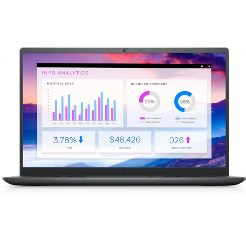 Vostro 5410 Core i5-11300H (3.1GHz) 14,0'' FullHD WVA AG 8GB (1x8GB) DDR4 256GB SSD NV GF MX450 (2GB) FPR,TPM 4cell (54 WHr) Linux 1y ProS+NBD titan gray