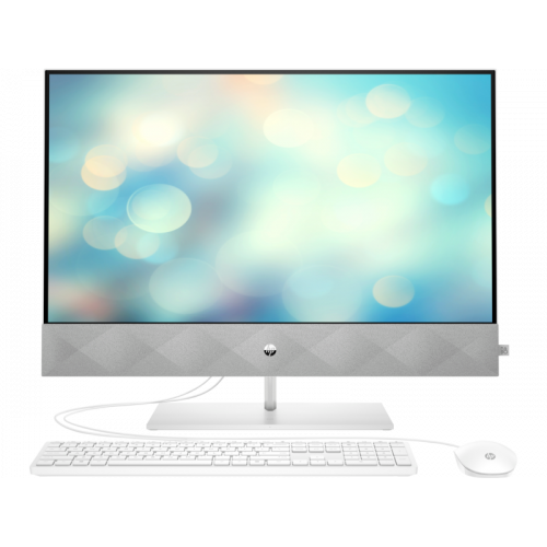 HP Pavilion I 27-d1019ur NT 27" FHD(1920x1080) Core i5-11500T, 8GB DDR4 2933 (1x8GB), SSD 512Gb, NVIDIA Gef MX350 4GB, no DVD, kbd&mouse wired, 5MP Webcam, White,Wrls Chgr, Win11, 1Y Wty HP Pavilion I 27-d1019ur NT 27" FHD(1920x1080) Core i5-11500T, 8GB DDR4 2933 (1x8GB), SSD 512Gb, NVIDIA Gef MX350 4GB, no DVD, kbd&mouse wired, 5MP Webcam, White,Wrls Chgr, Win11, 1Y Wty