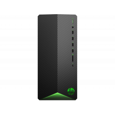 HP Pavilion Gaming TG01-2081ur MT, Ryzen 5-5600G, 8GB (1x8GB) 3200 DDR4, SSD 512GB, AMD Radeon RX 6600XT 8GB, noDVD, no kbd & no mouse, Black with Green LED, FreeDOS, 1Y Wty