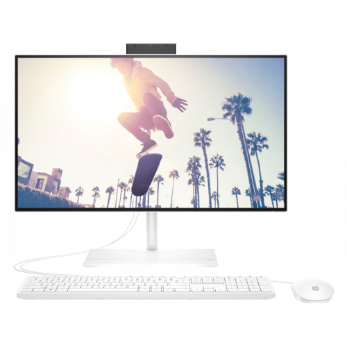 HP 24-cb0048ur NT 23.8" FHD(1920x1080) AMD Ryzen 5 5300U,16GB DDR4 3200 (2x8GB), SSD 512Gb, AMD Integrated Graphics, noDVD, kbd&mouse wired, HD Webcam, Natural Silver, FreeDos, 1Y Wty HP 24-cb0048ur NT 23.8" FHD(1920x1080) AMD Ryzen 5 5300U,16GB DDR4 3200 (2x8GB), SSD 512Gb, AMD Integrated Graphics, noDVD, kbd&mouse wired, HD Webcam, Natural Silver, FreeDos, 1Y Wty