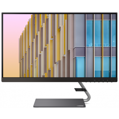 Lenovo Q24h-10 23.8" 16:9 QHD (2560x1440) IPS, 4ms, CR 1000:1, BR 300 , 178/178, 75hz, 1x HDMI, 1x DP, 1x USB-C, 2x USB 3.1 Gen1, 1xAudio Out (3.5 mm), Speakers, AMD FreeSync, Tilt, 3-Year - 66A8GAC6EU