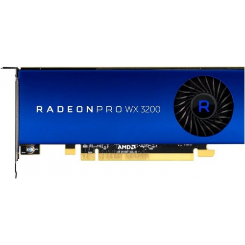 Graphics Card AMD Radeon Pro WX3200, 4GB, 4-mDP, (Z2 G5 SFF/Tower, Z2 G4 SFF/Tower,  Z4, Z6, Z8)