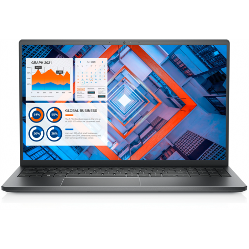 Vostro 7510 Core i5-11400H (2,7GHz)15,6'' FullHD WVA Antiglare 300nits 16GB (1x16GB) DDR4 512GB SSD NV RTX 3050 (4GB DDR6) FPR, TPM 3 cell (56 WHr) W10 Pro 1y ProS+NBD black - 7510-0448