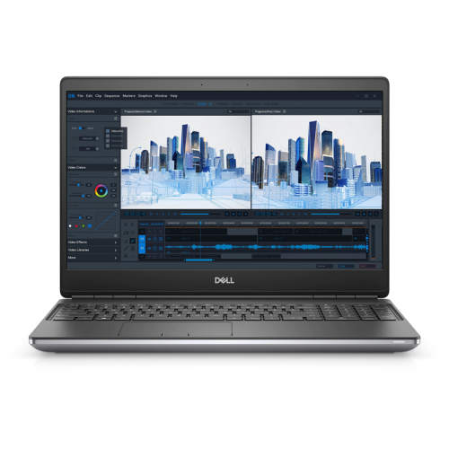 Precision 7560 Core i7-11800H (2,4GHz) 15,6" FullHD WVA AG 16GB (2x 8GB) DDR4 512GB SSD (M.2 PCIe) NV RTX A2000 (4GB DDR6) FPR, Smart Card, NFC, TPM 6 cell (95WHr) W10 Pro 3y ProS+NBD - 7560-0747