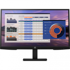 HP EliteDisplay P27h G4 27 FHD Monitor IPS, 250 cd/m2, 1000:1, 5ms, VGA, HDMI, DisplayPort, height, anti-glare, Plug and Play, Black (незначительное повреждение коробки) - 7VH95AA#ABB-NC1