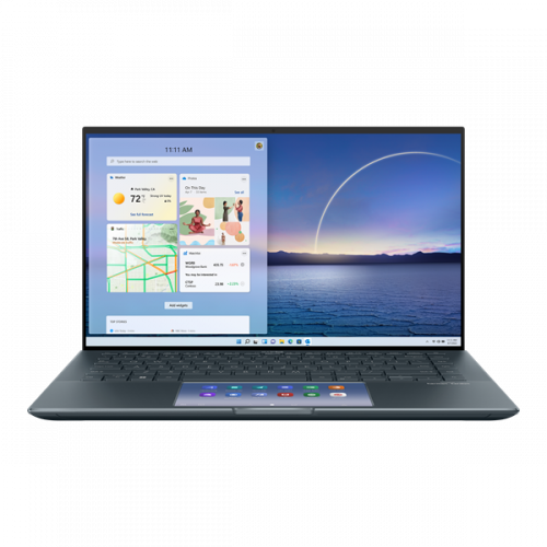 ASUS Zenbook 14 UX435EG-A5054R Intel Core i5-1135G7/8Gb LPDDR4X/256Gb SSD/14,0 FHD IPS AG 1920x1080/WiFi/GF MX450 2Gb/ScreenPad 2.0/Windows 10 Pro/1.1Kg/Pine_grey