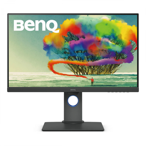 BENQ 27" PD2700U IPS LED 3840x2160 5ms 350cd/m2 20M:1 178°/178° HDMI  DP1.2, miniDP1.2, USB 3.1*2 speakers HAS Pivot Tilt Swivel Black (незначительное повреждение коробки) - 9H.LHALB.QBE-NC1