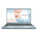 MSI Modern 14 Intel Core i7-1165G7 2.8GHz,14" FHD (1920x1080) IPS AG,16Gb DDR4-3200(1),512Gb SSD,nVidia MX450 2Gb GDDR5,52Wh,Kbd Backlit,1.3kg,1y,Blue Stone,Win10 (B11SB-410RU-BS71165U16GXXDX10SH) - 9S7-14D212-410