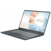 MSI Modern 15 Intel Core i5-1135G7 2.4GHz,15.6" FHD (1920x1080) IPS AG,8Gb DDR4-3200(1),512Gb SSD,MX450 2Gb GDDR5,52Wh,no USB-C,Kbd Bl,1.6kg,1y,Carbon Grey,Win10 (A11SBL-462RU-GG51135U8GXXDX10S) - 9S7-155226-462