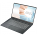 MSI Modern 15 Intel Core i5-1135G7 2.4GHz,15.6" FHD (1920x1080) IPS AG,8Gb DDR4-3200(1),512Gb SSD,MX450 2Gb GDDR5,52Wh,no USB-C,Kbd Bl,1.6kg,1y,Carbon Grey,Win10 (A11SBL-462RU-GG51135U8GXXDX10S) - 9S7-155226-462