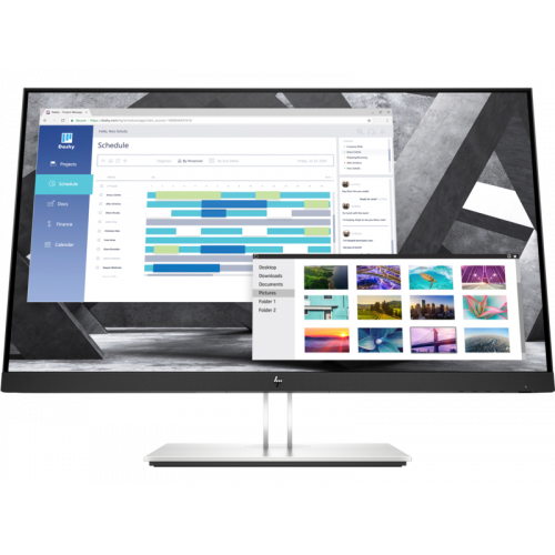 HP E27q G4 27 Monitor 2560x1440, 16:9, IPS, 250 cd/m2, 1000:1, 5ms, 178°/178°, VGA, HDMI, USB, DisplayPort, Silver (нет евровилки, опция)