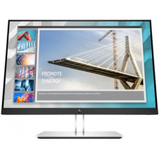 HP E24i G4 24 Monitor 1920x1200, 16:10, IPS, 250 cd/m2, 1000:1, 5ms, VGA, DP, HDMI, USB Type-B, height, tilt, swivel, pivot, Black&Silver