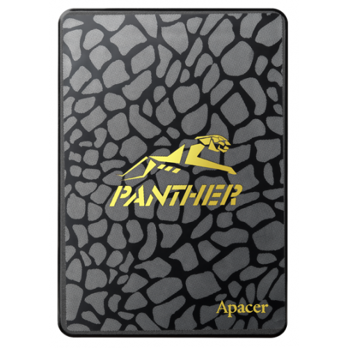 Apacer SSD PANTHER AS340X 480Gb SATA 2.5" 7mm, R550/W520 Mb/s, 3D NAND, IOPS 87K/80K, MTBF 1,5M, 280TBW, Retail, 3 years (AP480GAS340XC-1)