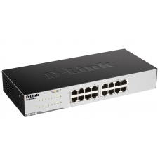 D-Link DGS-1016C/B1A , 16-port UTP 10/100/1000Mbps Auto-sensing, Stand-alone, Unmanaged - DGS-1016C/B1A