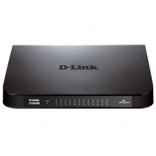 D-Link DGS-1024A/B1A, 24-port UTP 10/100/1000Mbps Auto-sensing, Stand-alone, Unmanaged
