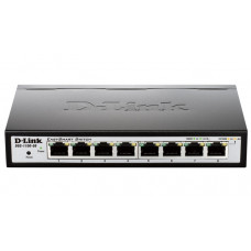 D-Link DGS-1100-10MPP/B1A, 8-Ports 10/100/1000Mbps PoE + 2-Ports SFP 1000Mbps EasySmart Switch / Surveillance Switch