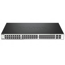 D-Link DGS-1210-52/ME/A1A, Managed Gigabit Switch with 48 10/100/1000Base-T + 4 SFP Ports