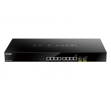 D-Link DMS-1100-10TS/A1A, L2 Smart Switch with 8 2.5GBase-T ports and 2 10GBase-X SFP+ ports.16K Mac address, 80Gbps switching capacity, 802.3x Flow Control, 802.3ad Link Aggregation, 4K of 802.1Q VL