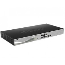 D-Link DXS-1100-10TS/A1A, 10 Gigabit Ethernet Smart Switch with 8-ports 10GBASE-T + 2-ports SFP+