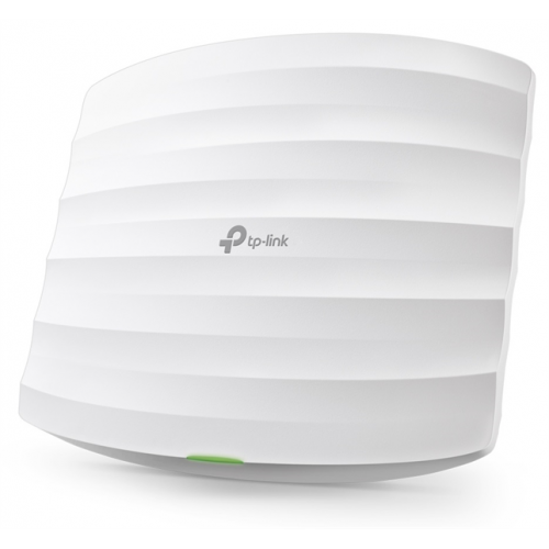 TP-Link N300 Потолочная точка доступа Wi-Fi, чипсет QCA (Atheros), до 300 Мбит/с на 2,4 ГГц, поддержка стандартов 802.11 b/g/n, поддержка IEEE 802.3af PoE, 1 порт LAN 10/100 Мбит/с