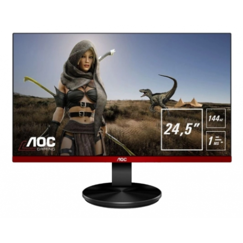 24,5" AOC G2590FX 1920x1080 144hz TN LED 16:9 1ms HDMI 1.4 x 2, DisplayPort 1.2 x 1, VGA 50M:1 170/160 400cd Tilt Black/Red
