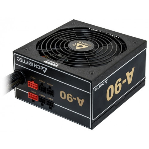 Chieftec PSU GDP-550C 550W A-90 ATX2.3/EPS12V 230V CabMan RT 90%+ 14cm Fan Active PFC Fix:20+4, 8(4+4)p Mod:2x8(6+2)PCI-E,2x(SATAx3),3xMolex+Flop 