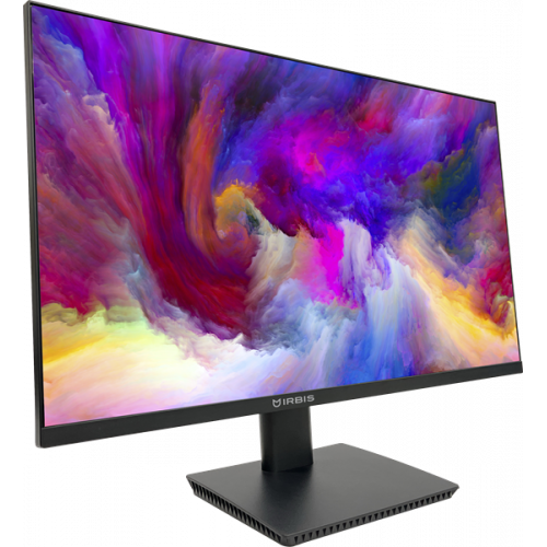 IRBIS VIEWORLD 24 23.8'' LED Monitor 1920x1080, 16:9, IPS, 250 cd/m2, 1000:1, 3ms, 178°/178°, VGA, HDMI, DP, PJack, Audio output, 75Hz, Tilt, Black NEW IRBIS VIEWORLD 24 23.8'' LED Monitor 1920x1080, 16:9, IPS, 250 cd/m2, 1000:1, 3ms, 178°/178°, VGA, HDMI, DP, PJack, Audio output, 75Hz, Tilt, Black NEW