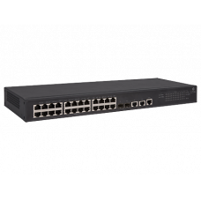 HPE 1950 24G 2SFP+ 2XGT PoE+ Switch (24x10/100/1000 RJ-45 PoE+ + 2x1G/10G RJ-45 + 2x1G/10G SFP+, web-managed, PoE 370W, 19")