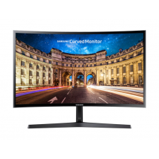 Samsung 23.5" C24F396FHI VA LED изогнутый 16:9 1920x1080 4ms 250cd 3000:1 178/178 D-Sub HDMI БП внешний Glossy Black (замена С24F390FHI)