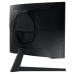 Samsung 27" C27G54TQW VA LED изогнутый GAMING-монитор Odyssey G5 2560x1440 1ms 2500:1 250cd 178/178 2*HDMI DP 144Hz FreeSync HDR10 Tilt VESA Black