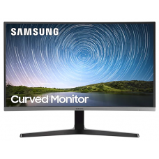 Samsung 31.5" C32R500FHI VA LED изогнутый 16:9 1920x1080 4ms 300cd 178/178 3000:1 D-Sub HDMI 75Hz FreeSync Tilt VESA Dark Blue Gray