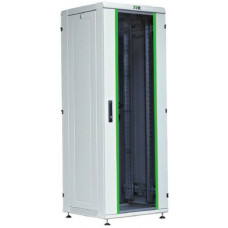 ITK Шкаф сетевой 19" LINEA N 18U 600х600 мм стеклянная передняя дверь серый