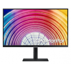 Samsung 27" S27A600NWM IPS LED 16:9 2560x1440 5ms 300cd 1000:1 178/178 HDMI DP USB-Hub HDR10 75Hz FreeSync HAS Swivel Pivot VESA Black 1 year