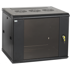 ITK Шкаф LINEA W 9U 600x600 мм дверь стекло, RAL9005
