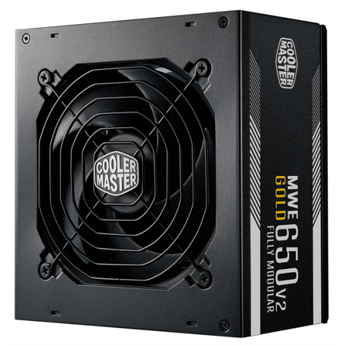 Cooler Master MWE Gold 650 V2, 650W, ATX, 120mm, Fully Modular, APFC, 80+ Gold