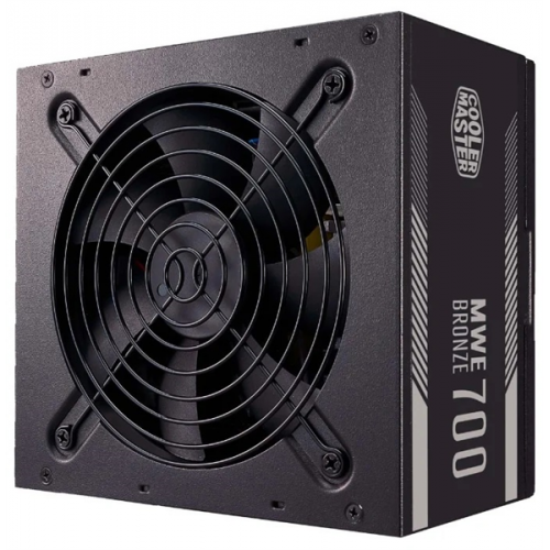 Cooler Master MWE Bronze, 700W, ATX, 120mm, 8xSATA, 4xPCI-E(6+2), APFC, 80+ Bronze Cooler Master MWE Bronze, 700W, ATX, 120mm, 8xSATA, 4xPCI-E(6+2), APFC, 80+ Bronze