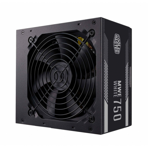 Cooler Master MWE White, 750W, ATX, 120mm, 6xSATA, 4xPCI-E(6+2), APFC, 80+ Standard