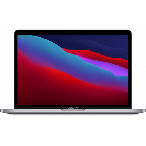 Apple 13-inch MacBook Pro: T-Bar, Apple M1 chip 8core CPU & 8core GPU, 16core Neural Engine, 8GB, 256GB SSD - Space Grey - MYD82RU/A