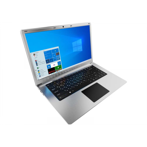 IRBIS NB280 15.6" 3200*1800 WQXGA+ IPS, Intel N4020, 4GB/128GB, 5000mAh/7.4V, 0.3M camera, Plastic silver color case, M.2 SSD support, Windows10H