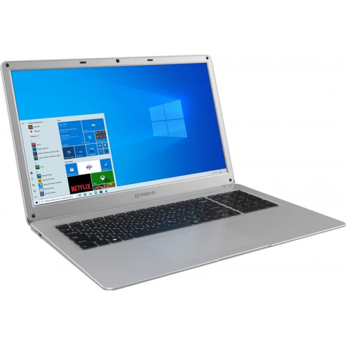 IRBIS NB702 17.3" notebook,CPU: pentium J3710, 17.3"LCD 1600*900 TN , 4+128GB EMMC, Front camera:0.3mp, 4500mha battery, ABCD cover with normal oil painting, CE charger(12V 2A) Windows 10 Pro