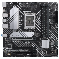 ASUS PRIME B660M-A D4, LGA1700, B660, 4*DDR4, DP+ 2* HDMI, SATA3 + RAID, Audio, Gb LAN, USB 3.2*6, USB 2.0*6, COM*1 header, LPT*1 header (w/o cable), mATX ;90MB19K0-M0EAY0