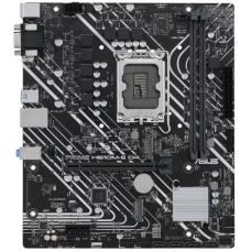 ASUS PRIME H610M-E D4, LGA1700, H610, 2*DDR4, DP+D-Sub + HDMI, SATA3, Audio, Gb LAN, USB 3.2*4, USB 2.0*6, COM*1 header (w/o cable), mATX ; 90MB19N0-M0EAY0