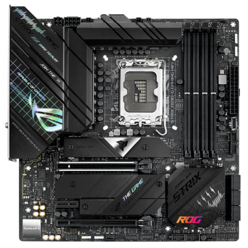 ASUS ROG STRIX Z690-G GAMING WIFI, LGA1700, Z690, 4*DDR5, HDMI+DP, SLI+CrossFireX, SATA3 + RAID, Audio, 2,5Gb LAN, USB 3.2*9, USB 2.0*6, mATX ; 90MB19G0-M0EAY0